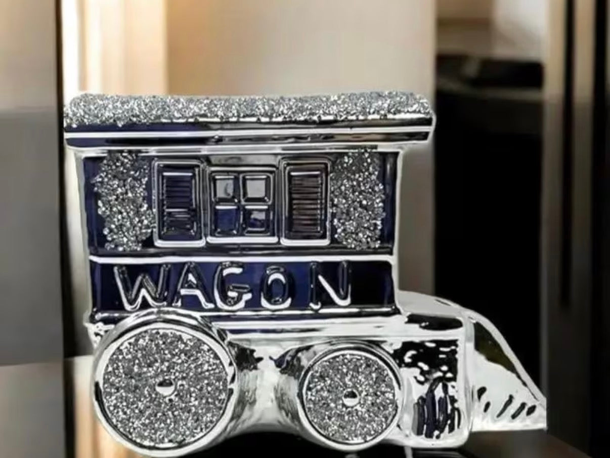 Old Wagon Bling Ornament