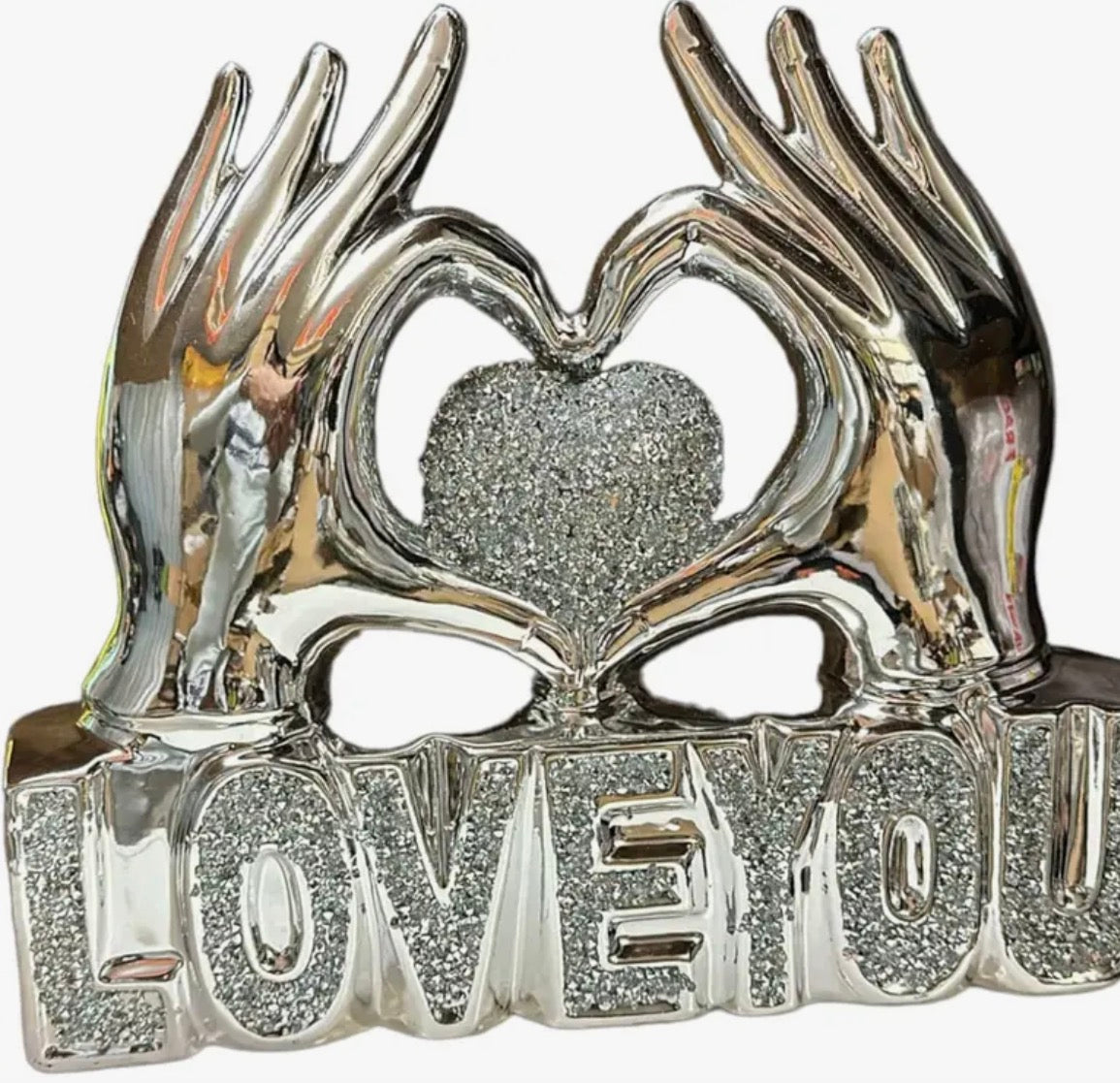 Love You Bling Ornament