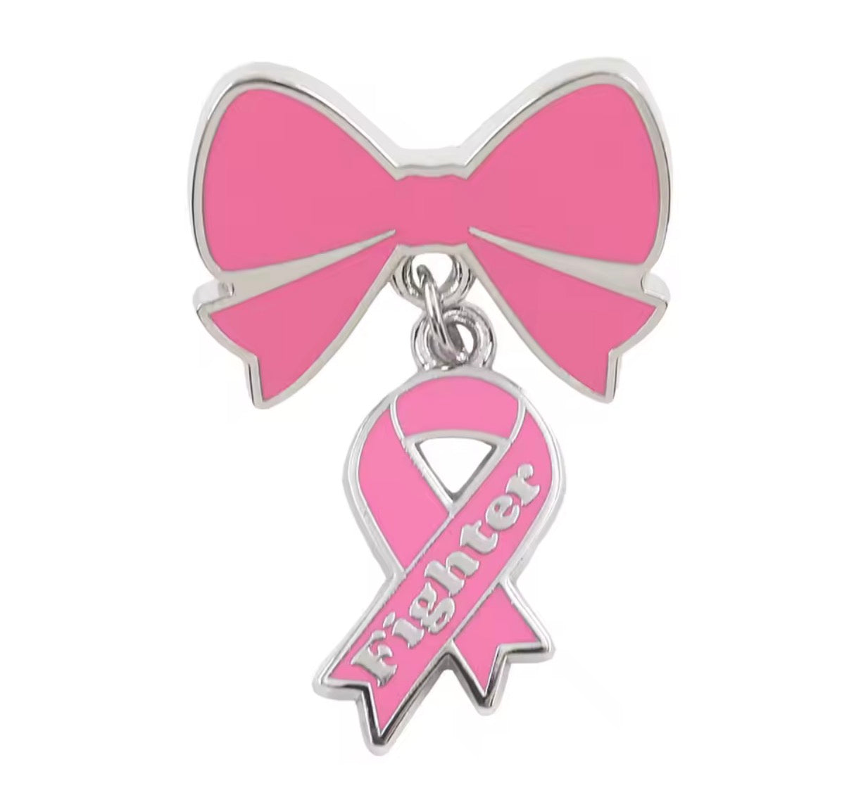 Breast Cancer Brooch