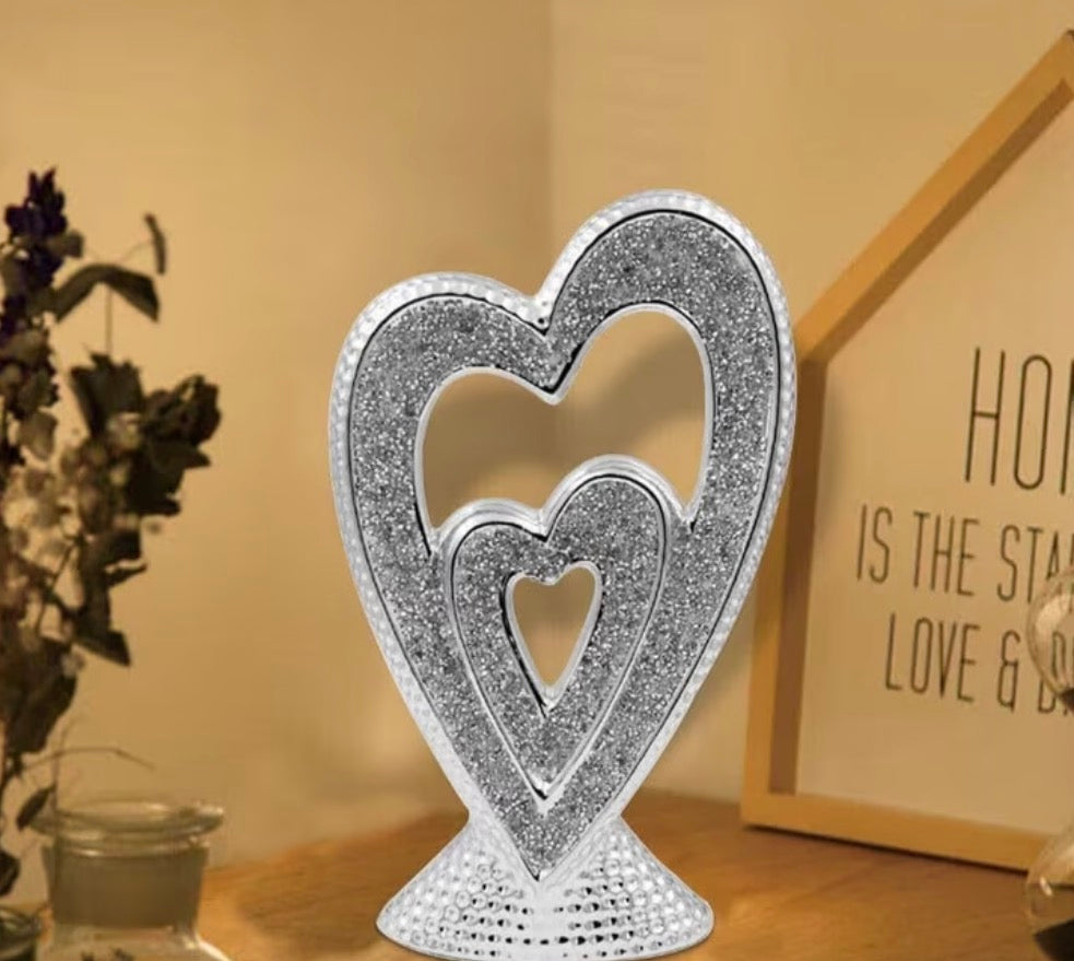 Heart Bling Ornament