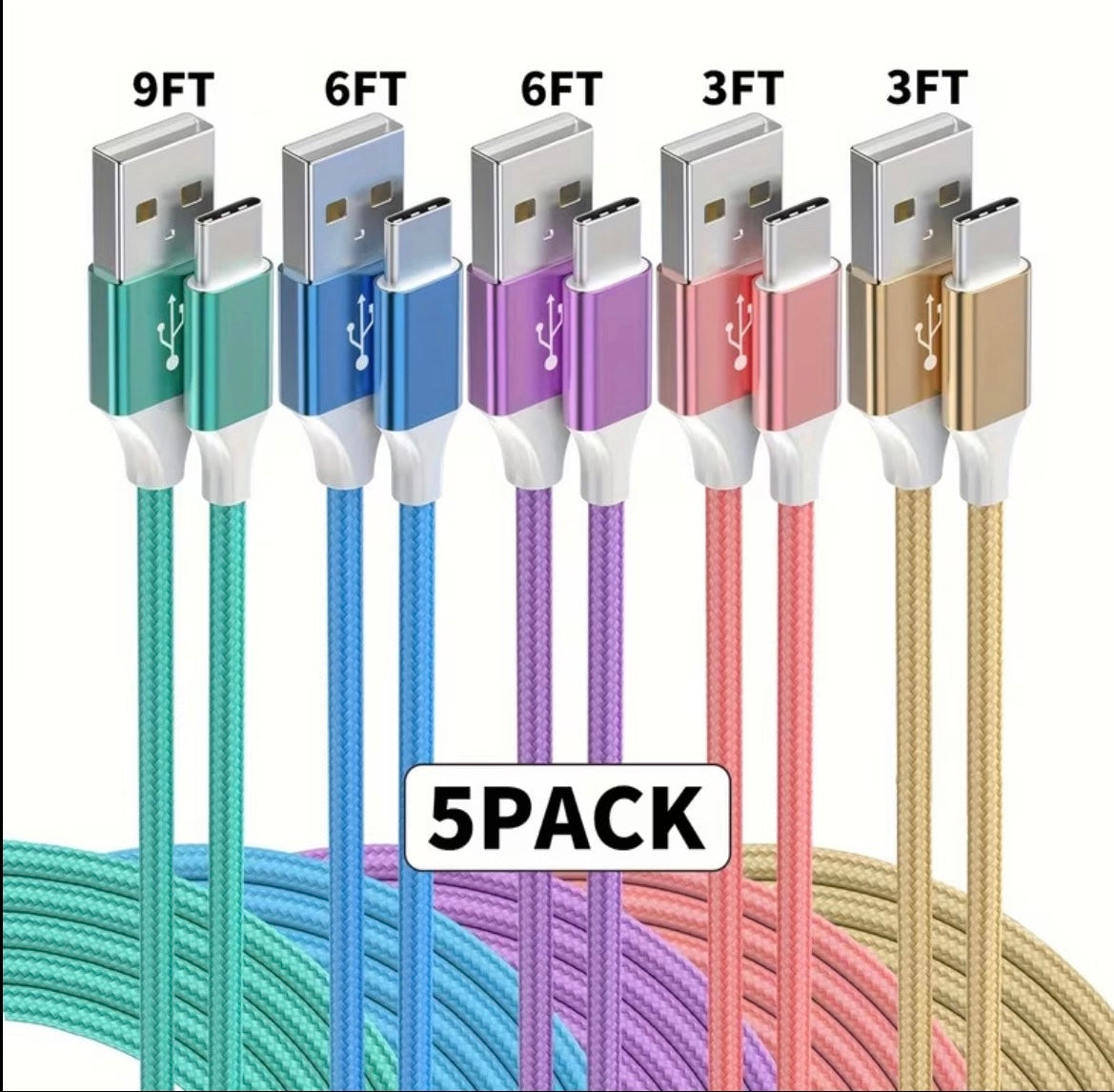 5PC Charging Cables