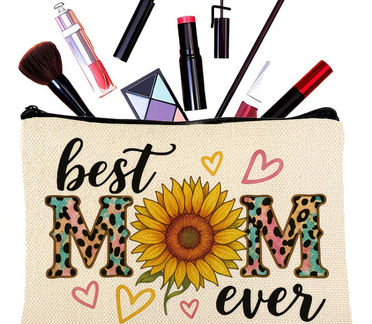 Best mom ever makeup bag