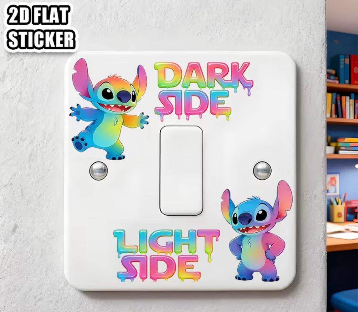 St!tch Light Switch Sticker