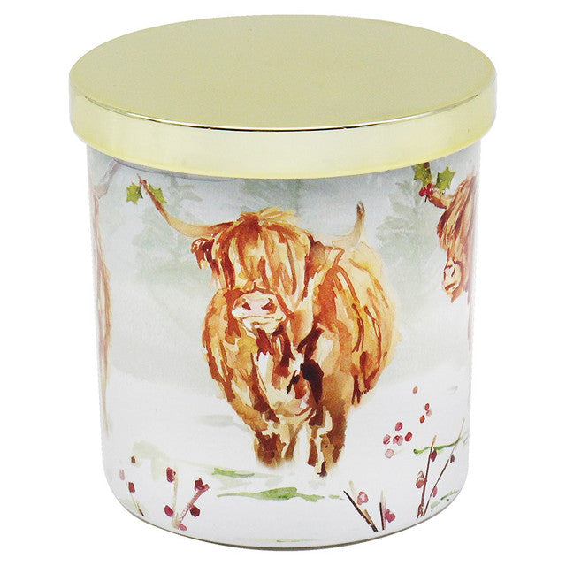 Highland Cow Candle