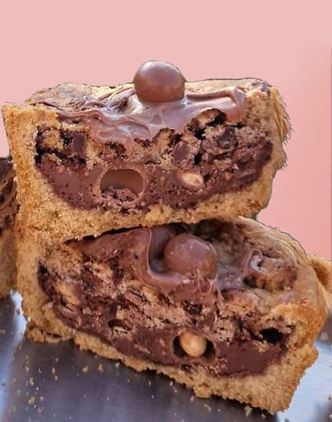 Malteaser - Deep dish cookie dough pie