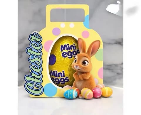 Personalised Easter Egg Holder + Egg