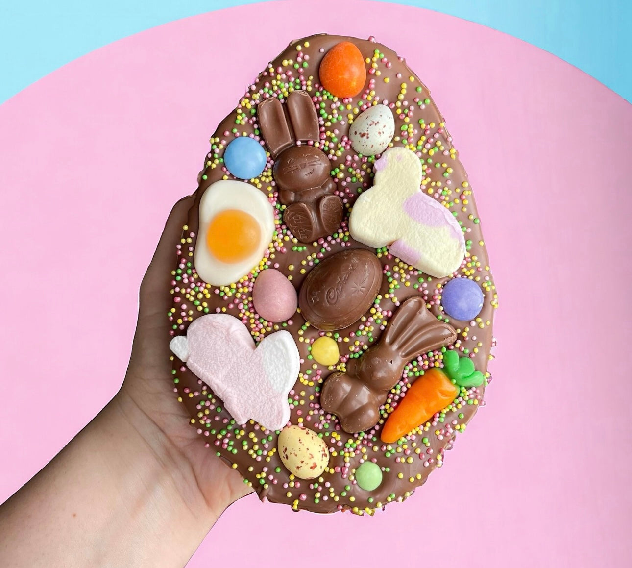 Stuffed Half Easter egg