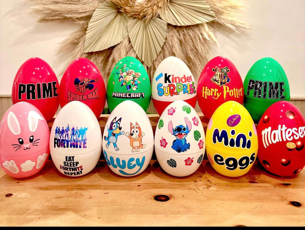 Fillable Plastic Easter Eggs
