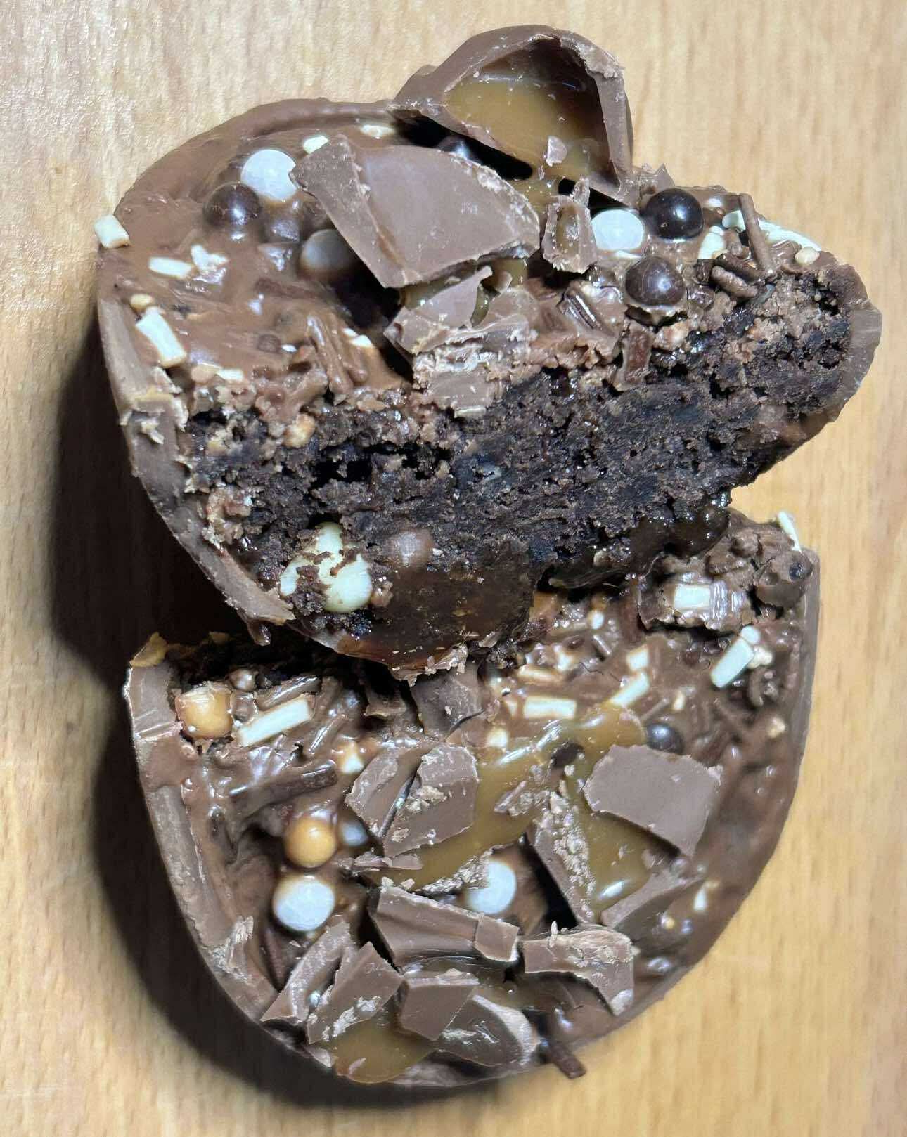Gourmet Filled Easter Egg Half