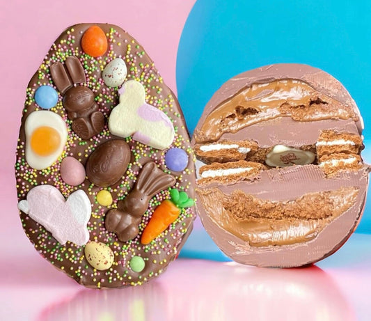 Stuffed Half Easter egg