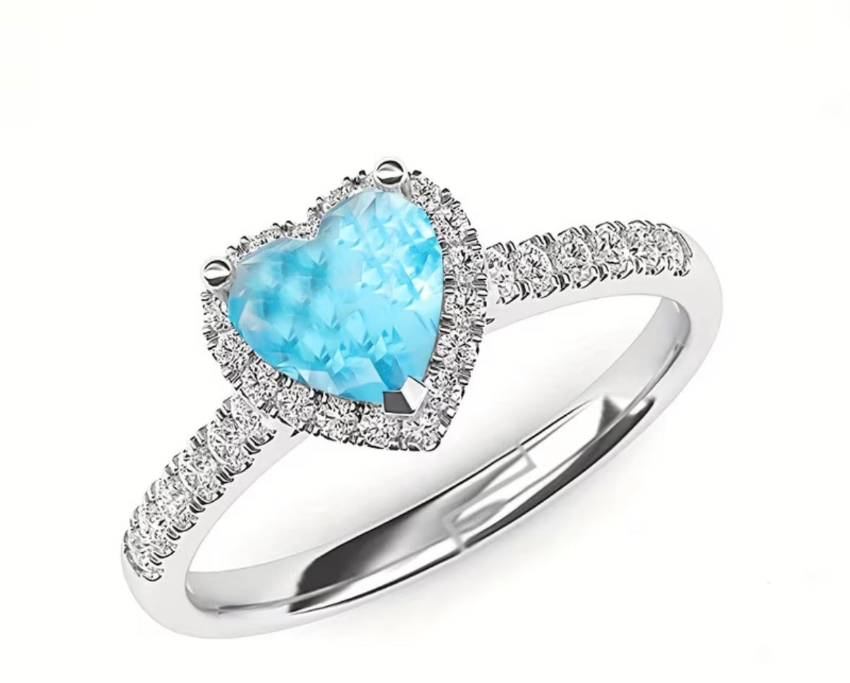 Adjustable Heart Ring