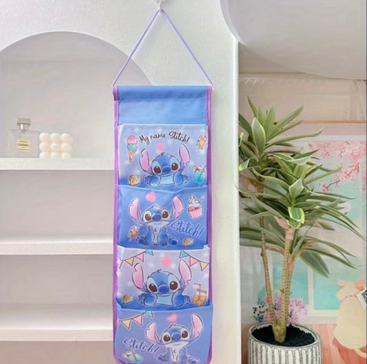 St!tch Wall Mounted Organiser 4 Pocket Storage
