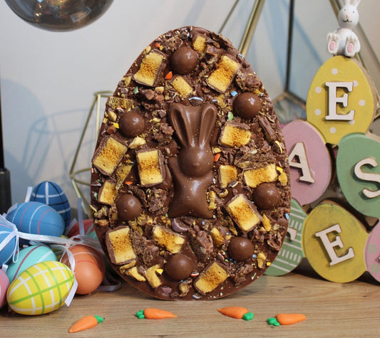 Easter Chocolate Slab - Crunchie