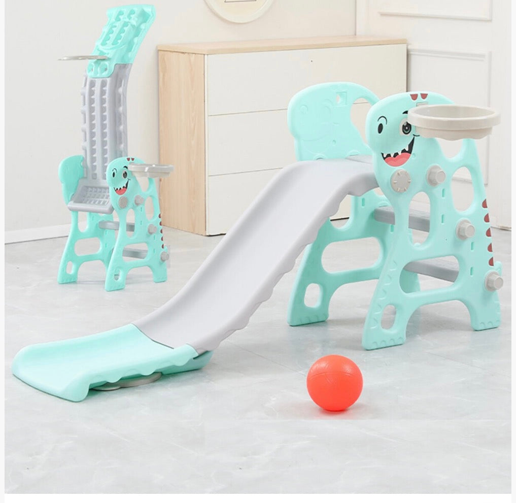 SHARK 2 in 1 Foldable Childrens Kids Baby Slide