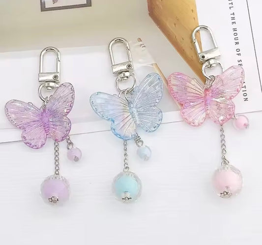 Butterfly Keyring