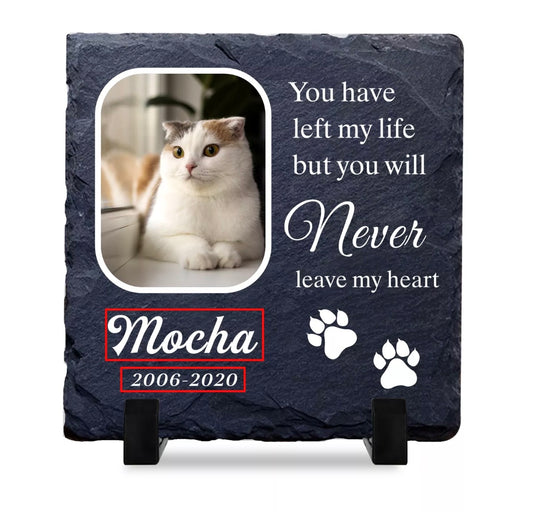 Pet Memorial Personalised Plaque