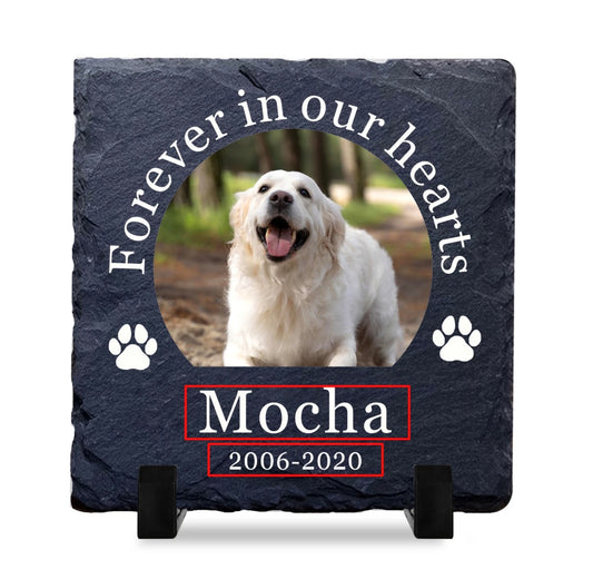 Pet Memorial Personalised Plaque