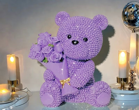 Purple Bling Teddy