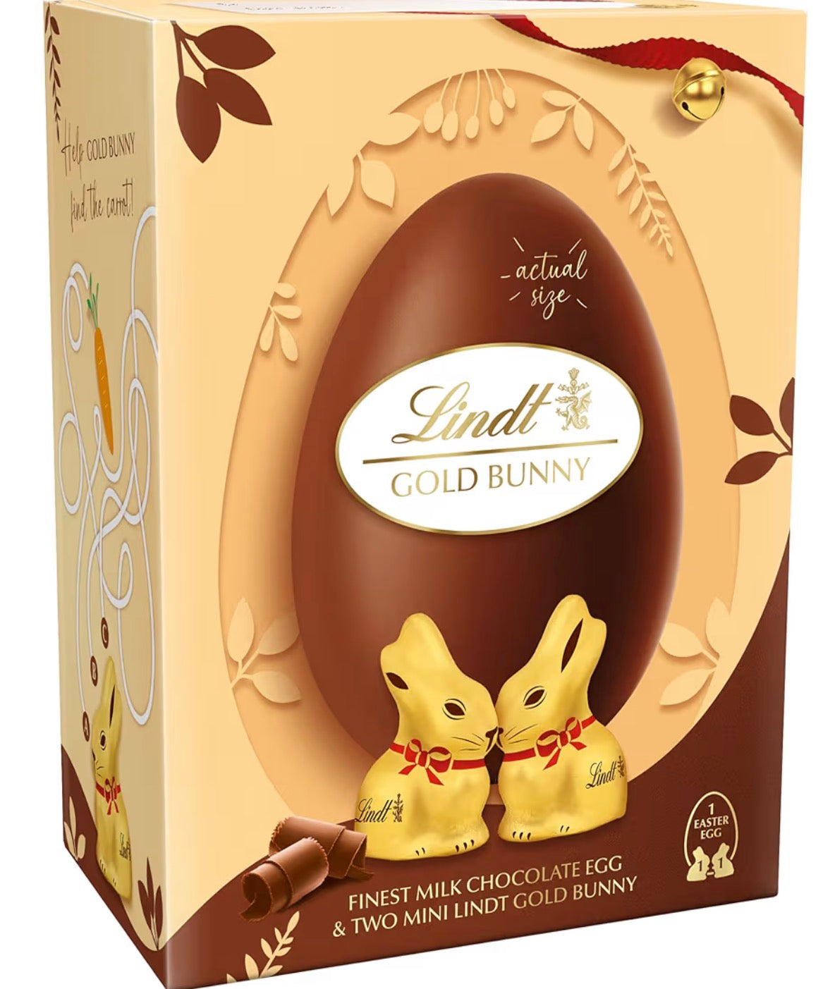 Lindt Gold Bunny Egg Milk Chocolate Easter Bunny 115g