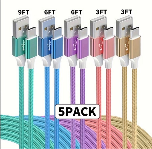 5PC Charging Cables