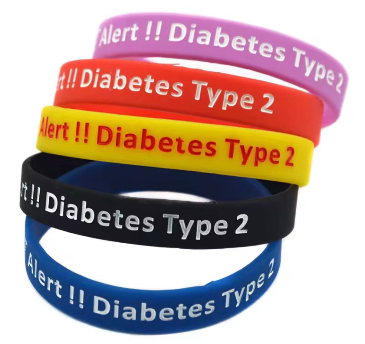 Type 2 Diabetes Wrist Band