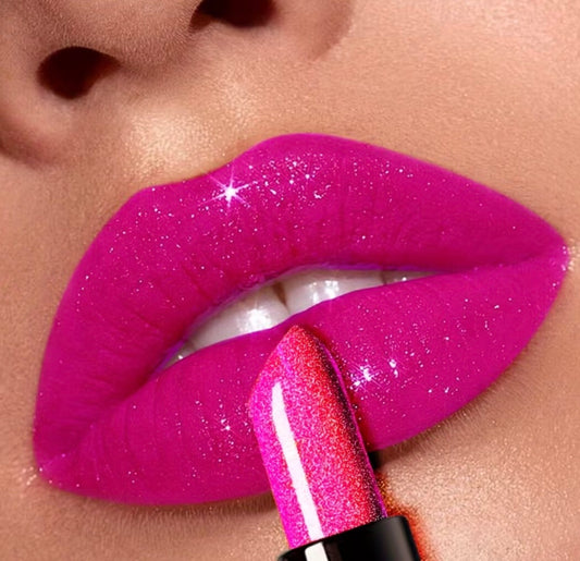 Glitter Pink Lipstick