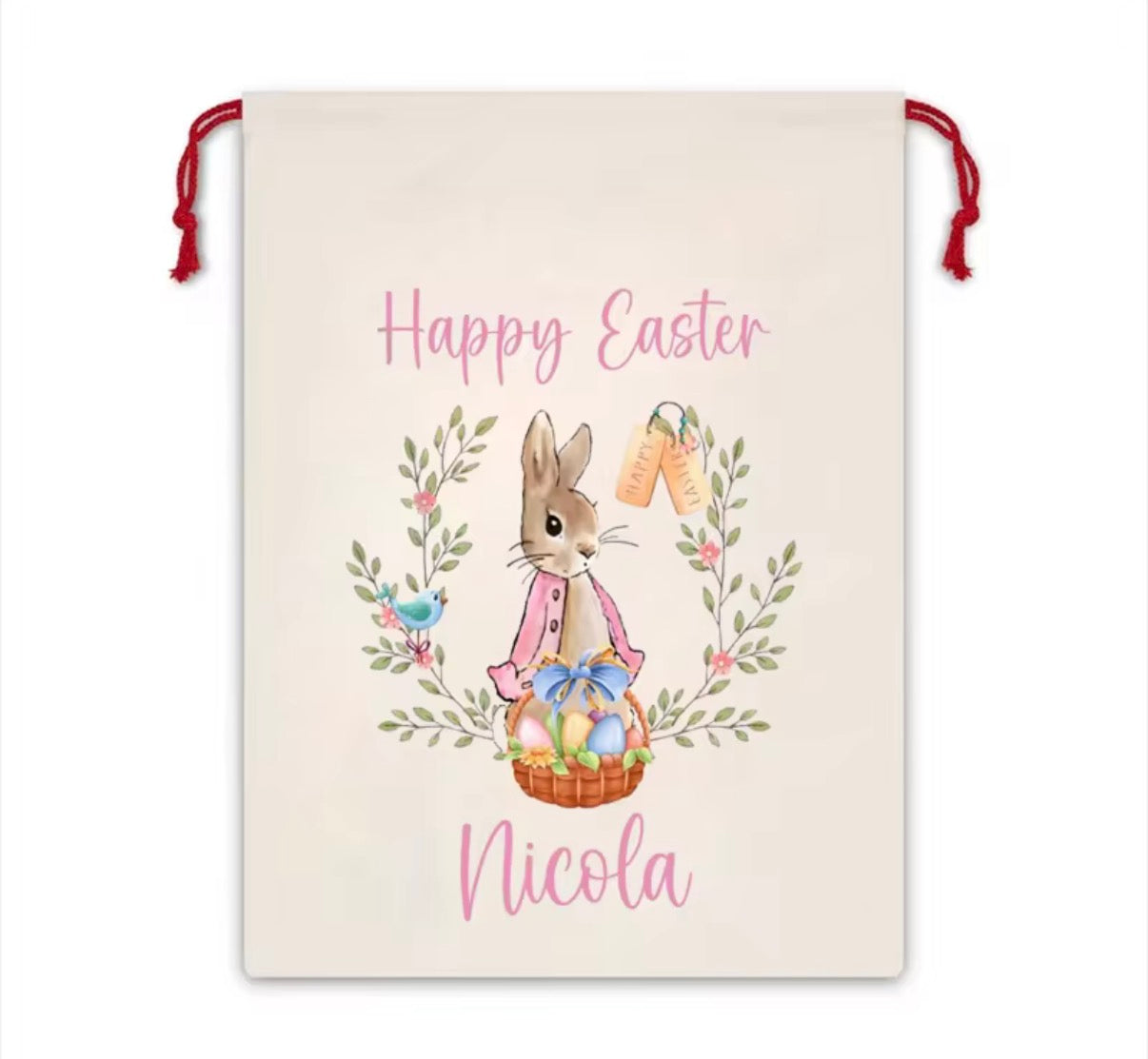 Personalised Easter Bag 30x40cm