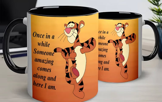 Someone amazing tigger mug
