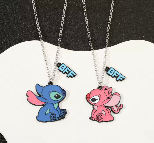 2pcs Bff Necklaces