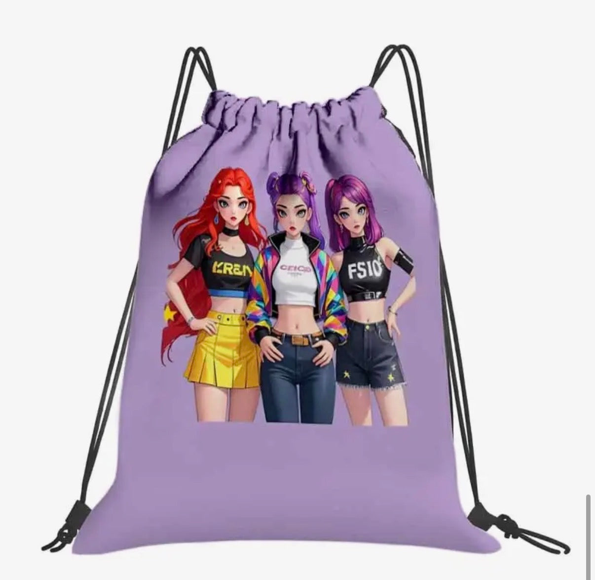 Kpop Drawstring Bag