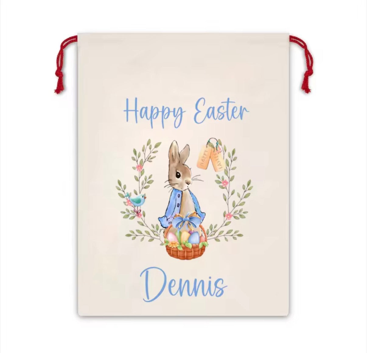 Personalised Easter Bag 30x40cm