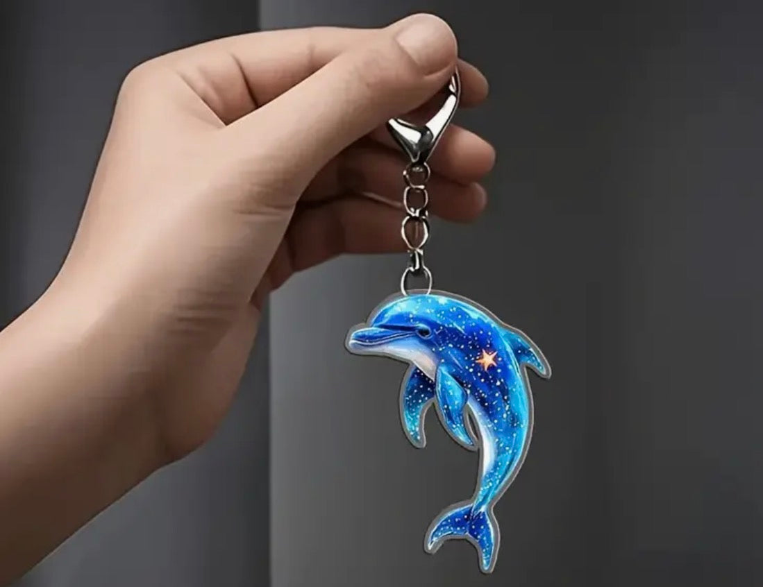 Dolphin Keyring