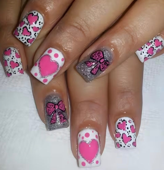 Heart Nails