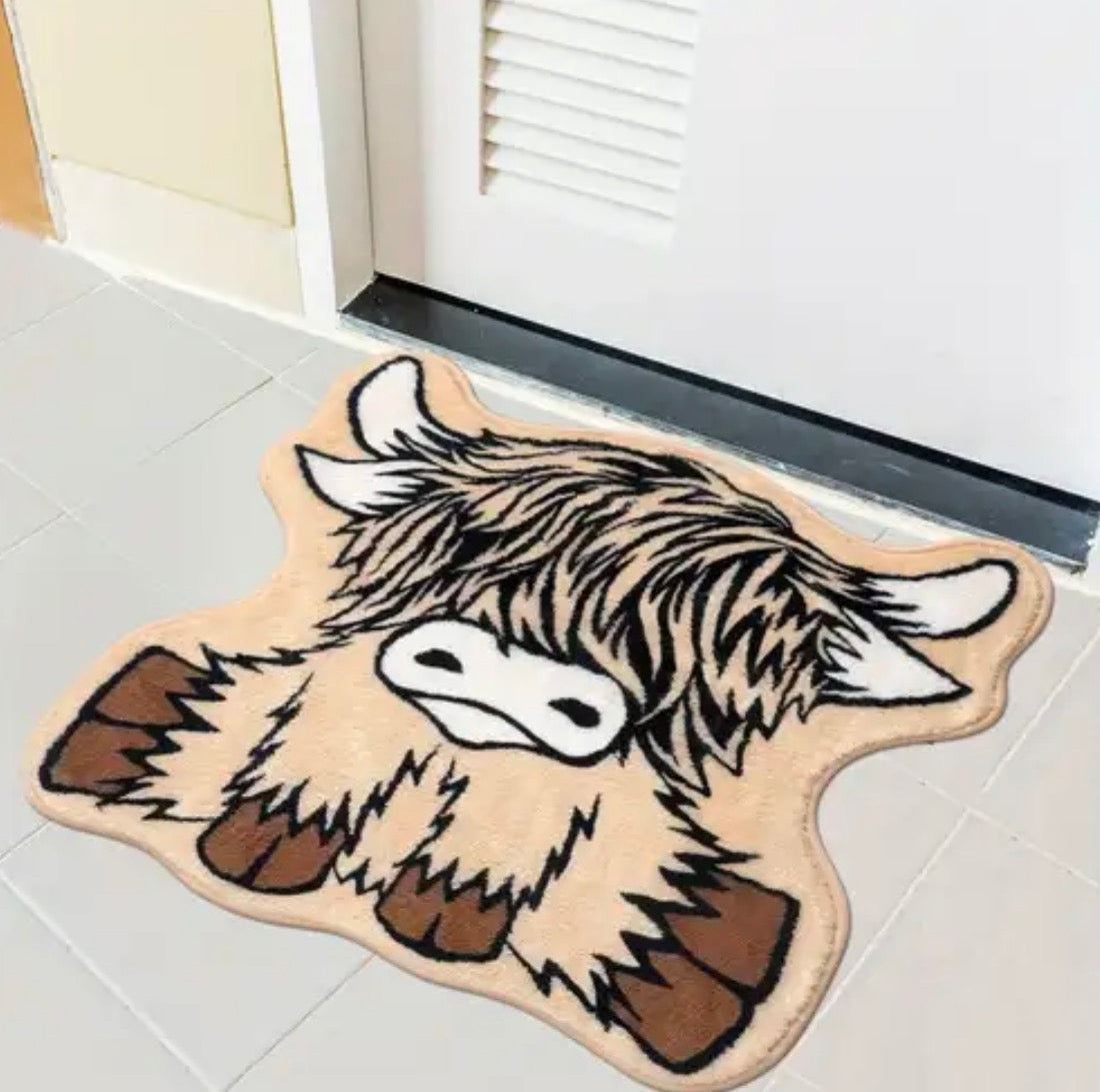 Highland Cow Door Mat