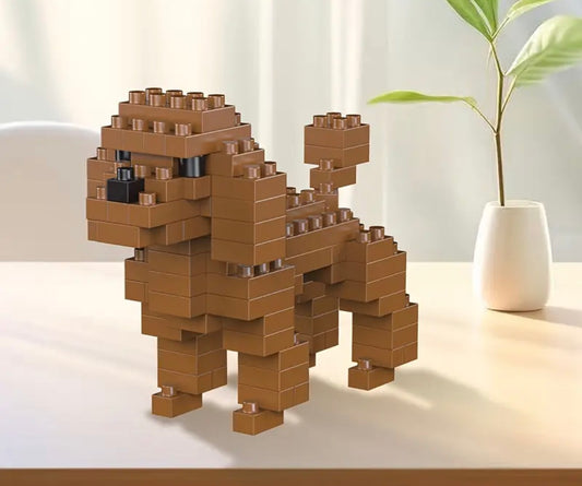 Poodle Mini Build Block/Lego
