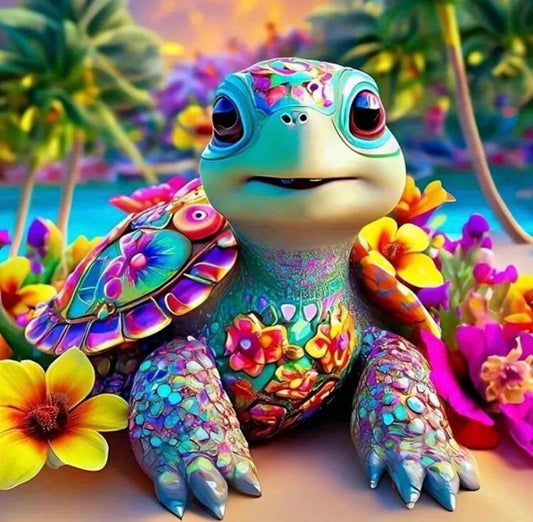 Turtle Diamond Art