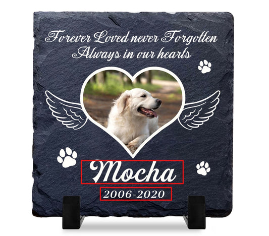 Pet Memorial Personalised Plaque