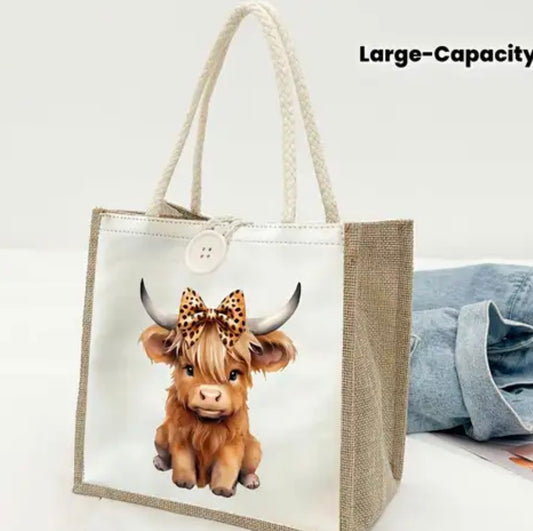 Highland Cow Handbag