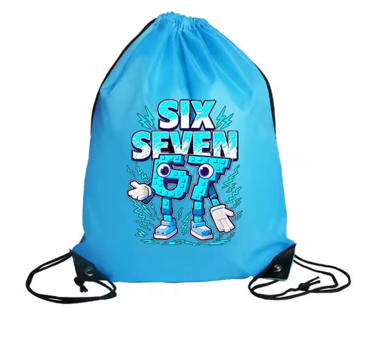 6 7 Drawstring Bag
