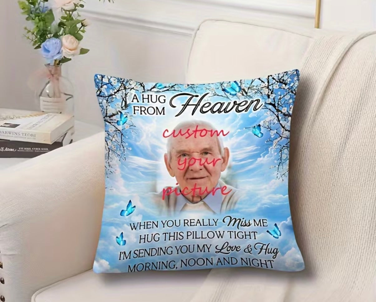 Memorial Personalised Cushion Cover
