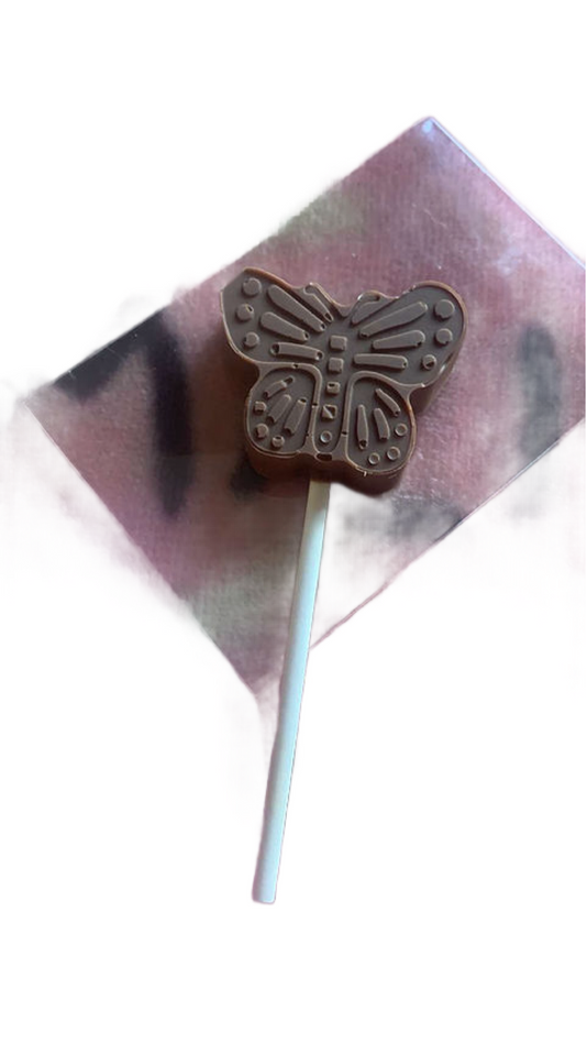 Butterfly Chocolate Lolly
