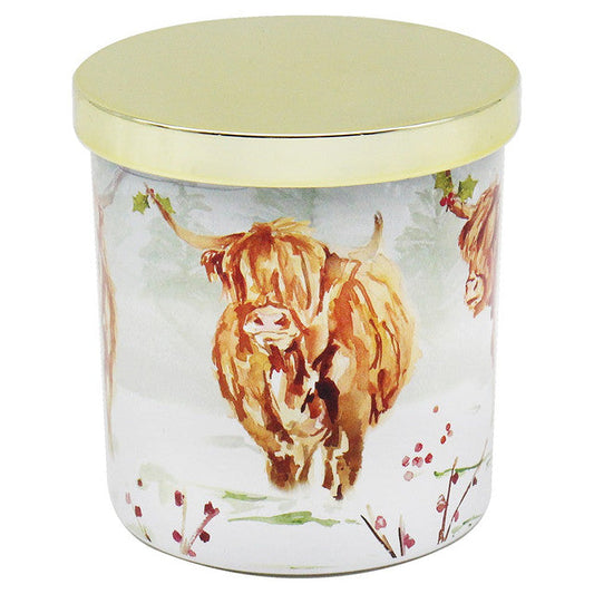Highland Cow Candle