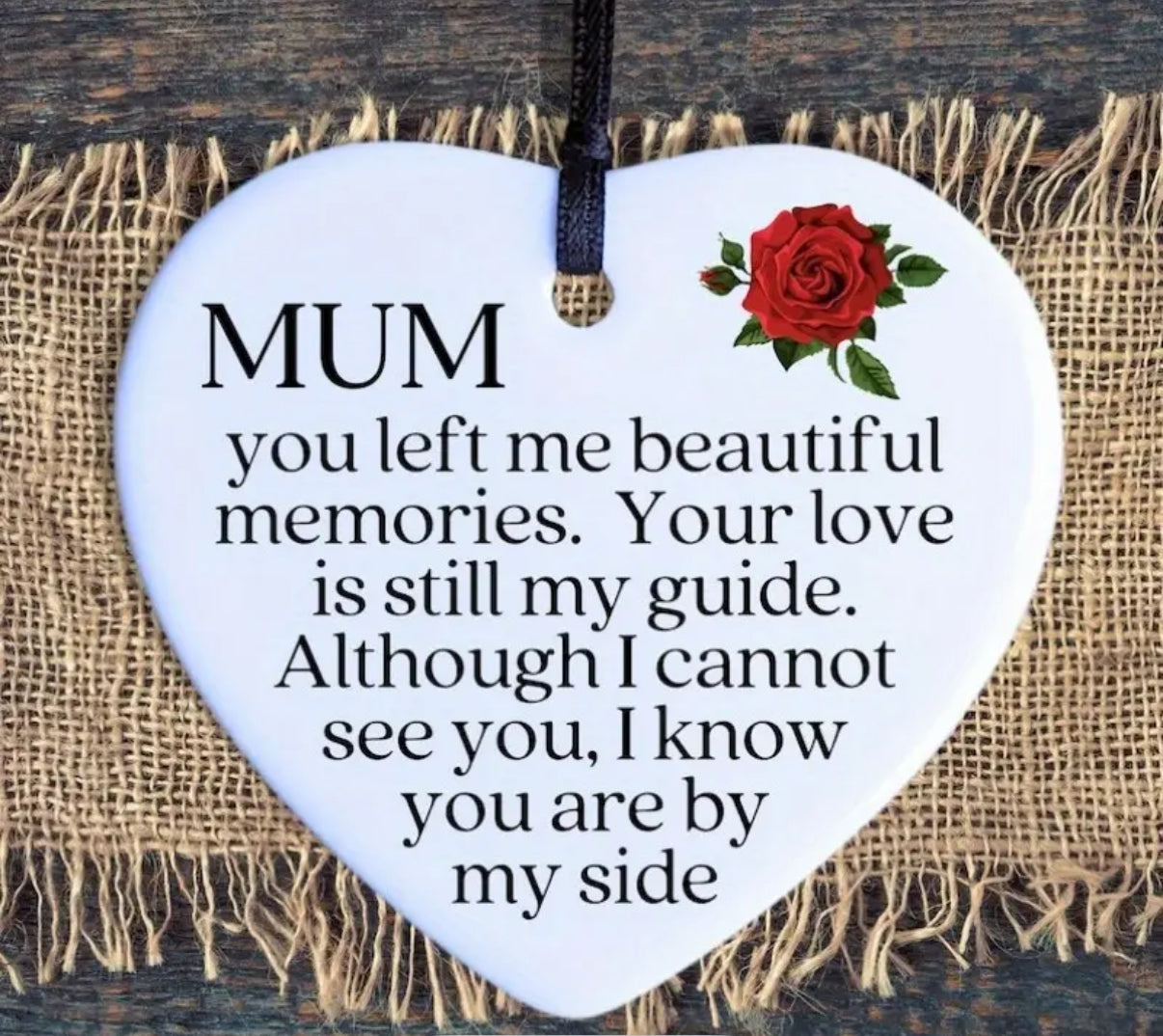 Memorial Plaque - Mum