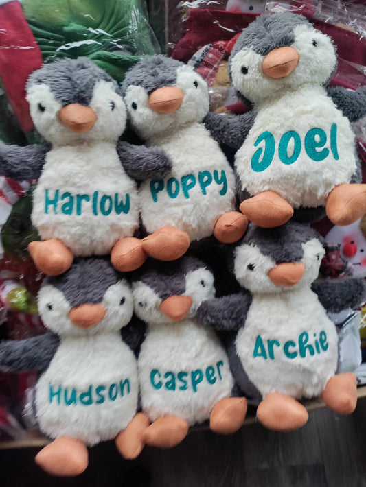 Personalised Plush Penguin