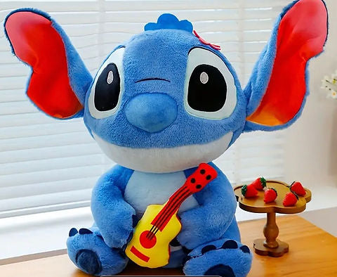 Guitar stitch plush toy