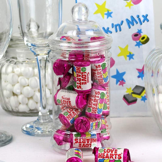 Love Hearts Candy Jar