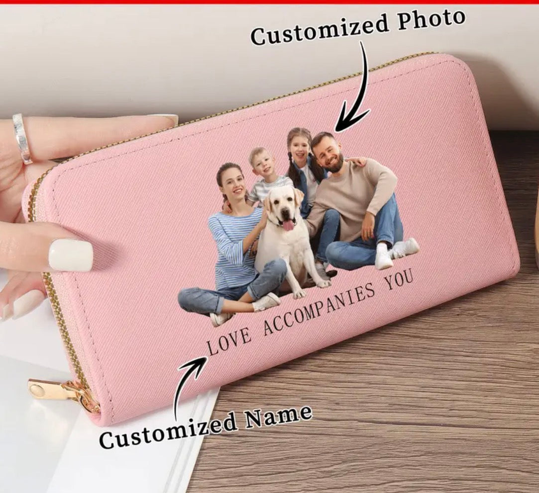 Personalised Purse - Pink