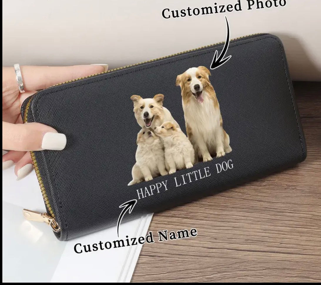 Personalised Purse - Black