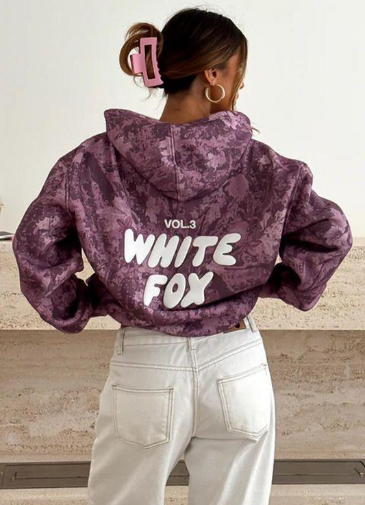 Plum Foxy Tie Dye Hoodie