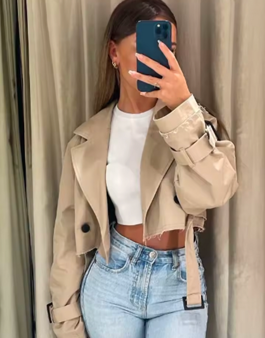 Crop Blazer Jacket
